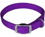 1^ x 18^ Purple Nylon Dog Collar
