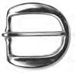 # 10BB 1 1/2' Belt Buckles Dull SS