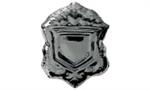 # 40L Shield Ornament Chr