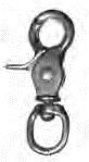 #5013 1/2' Rnd Eye Scissor Snap Bl