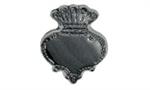 # 65 Crown Shield Ornament Chr