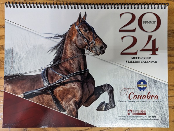 Multi-Breed Stallion Calendar (2023)
