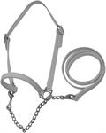 Plain Mare Lea. Show Halter White