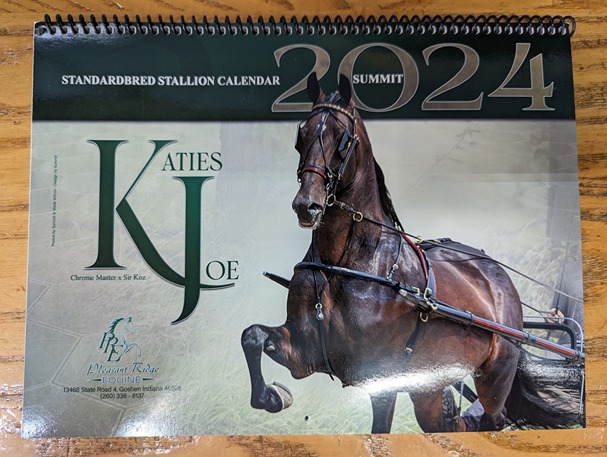 Standardbred Stallion Calendar (2023)