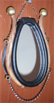 Mini Collar Mirror Black