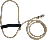 Sisal Rope Dairy Halter W/Lea Nose