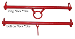 42^Bolt On Neck Yoke Steel Red