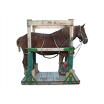 Wooden Oversize Draft Horse Shoeing Stocks